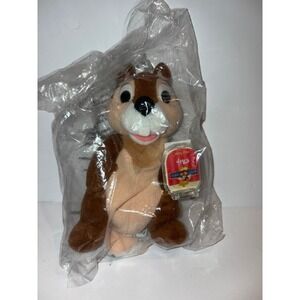 Vintage Disney‎ Chip Star Bean Plush Mickey for Kids New In Bag 6 Inch